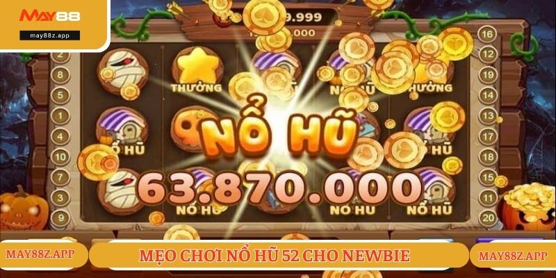 Những mẹo chơi nổ hũ 52 áp dụng cho newbie 