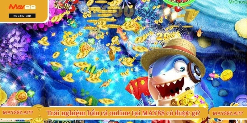 Trải nghiệm bắn cá online tại MAY88 có được gì?